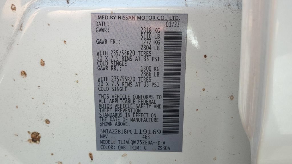 Used 2023 Nissan Murano SV w/ SV Midnight Edition Package FWD image 27