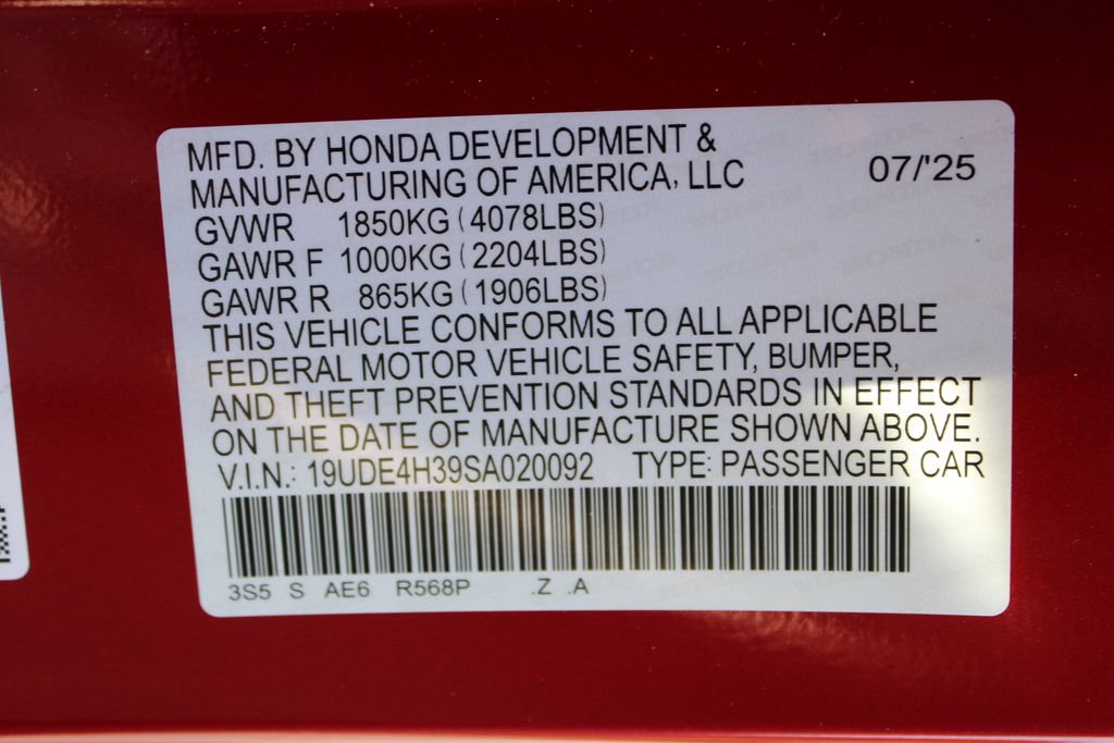 New 2025 Acura Integra A-Spec FWD image 49