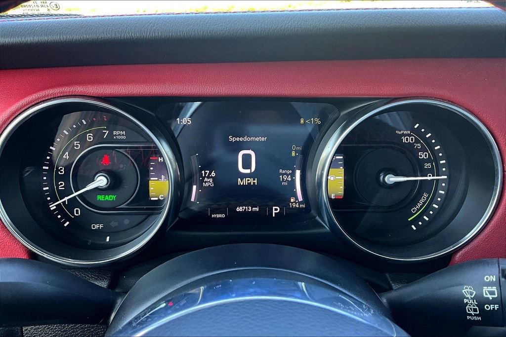 Used 2023 Jeep Wrangler Unlimited Rubicon 4xe AWD/4WD image 13