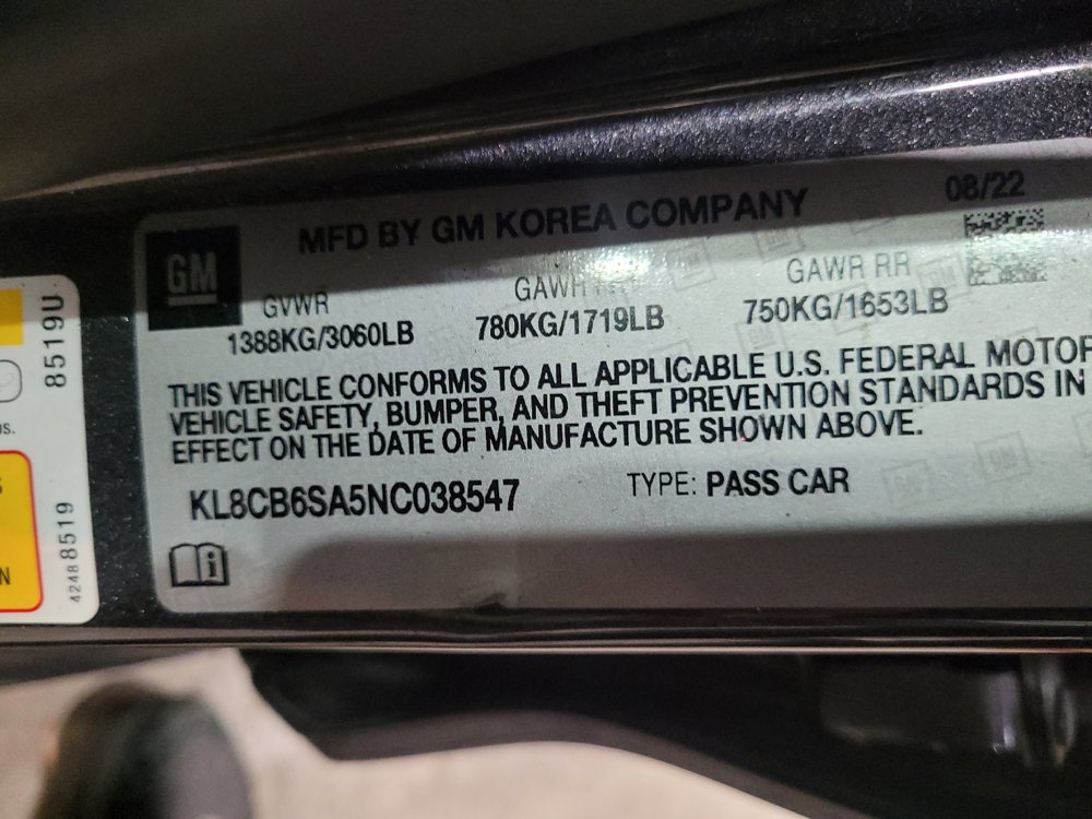 Used 2022 Chevrolet Spark LS image 33