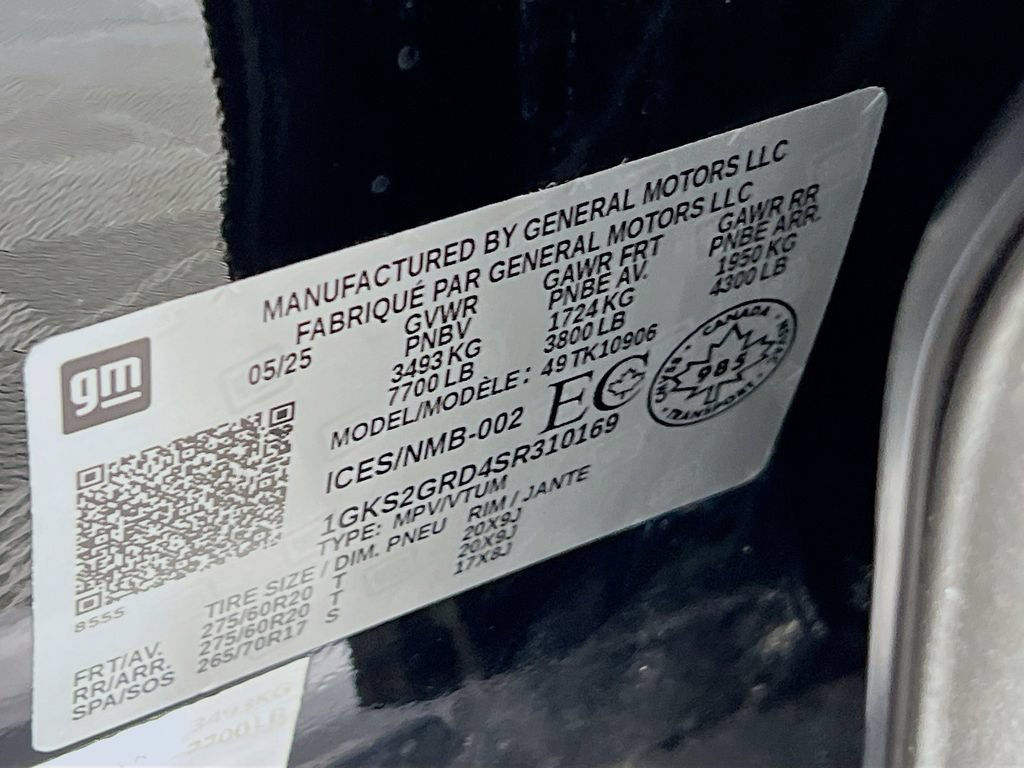 Certified 2025 GMC Yukon XL Elevation AWD/4WD image 29