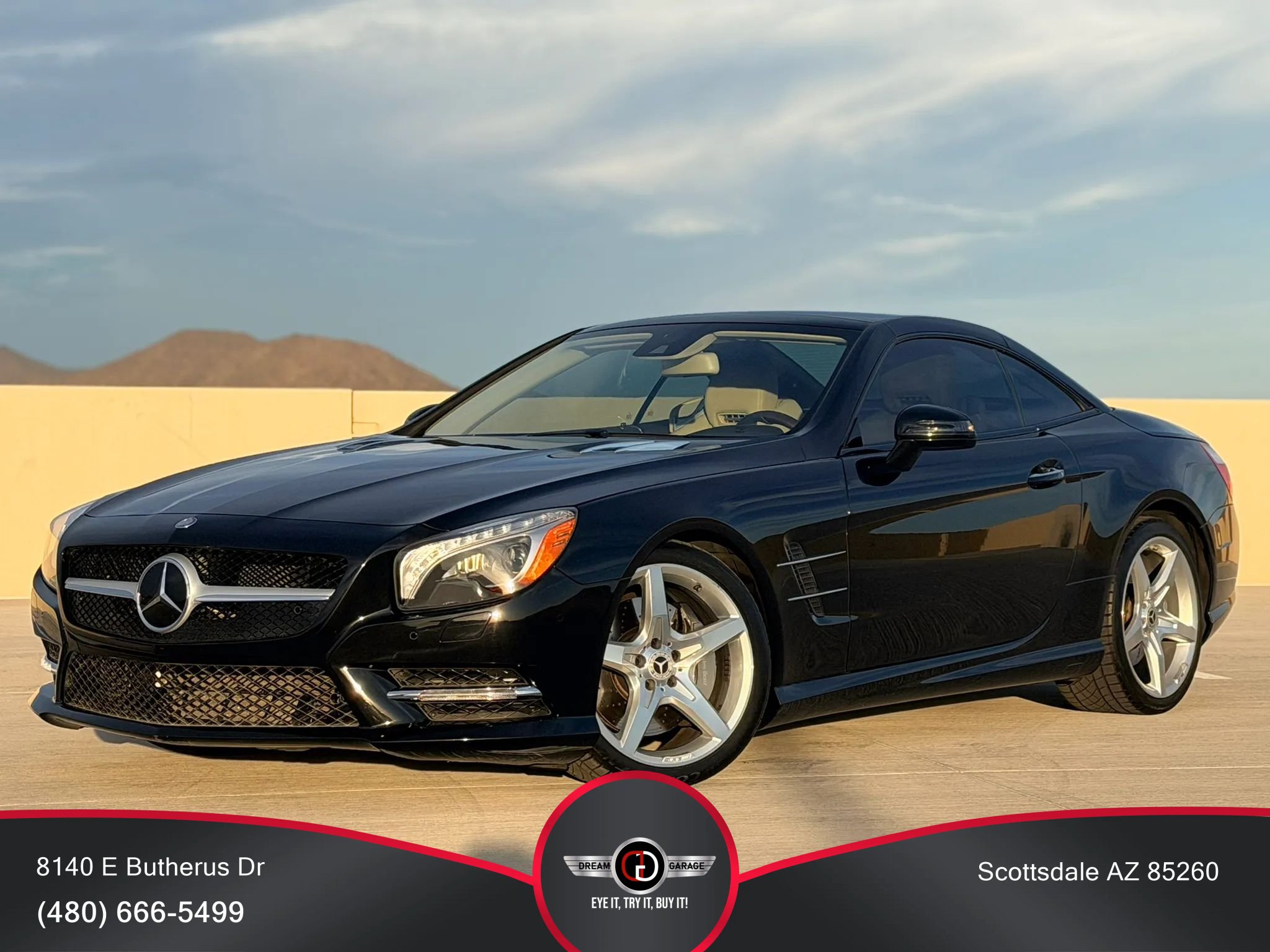 Used 2013 Mercedes-Benz SL 550 w/ Premium Pkg