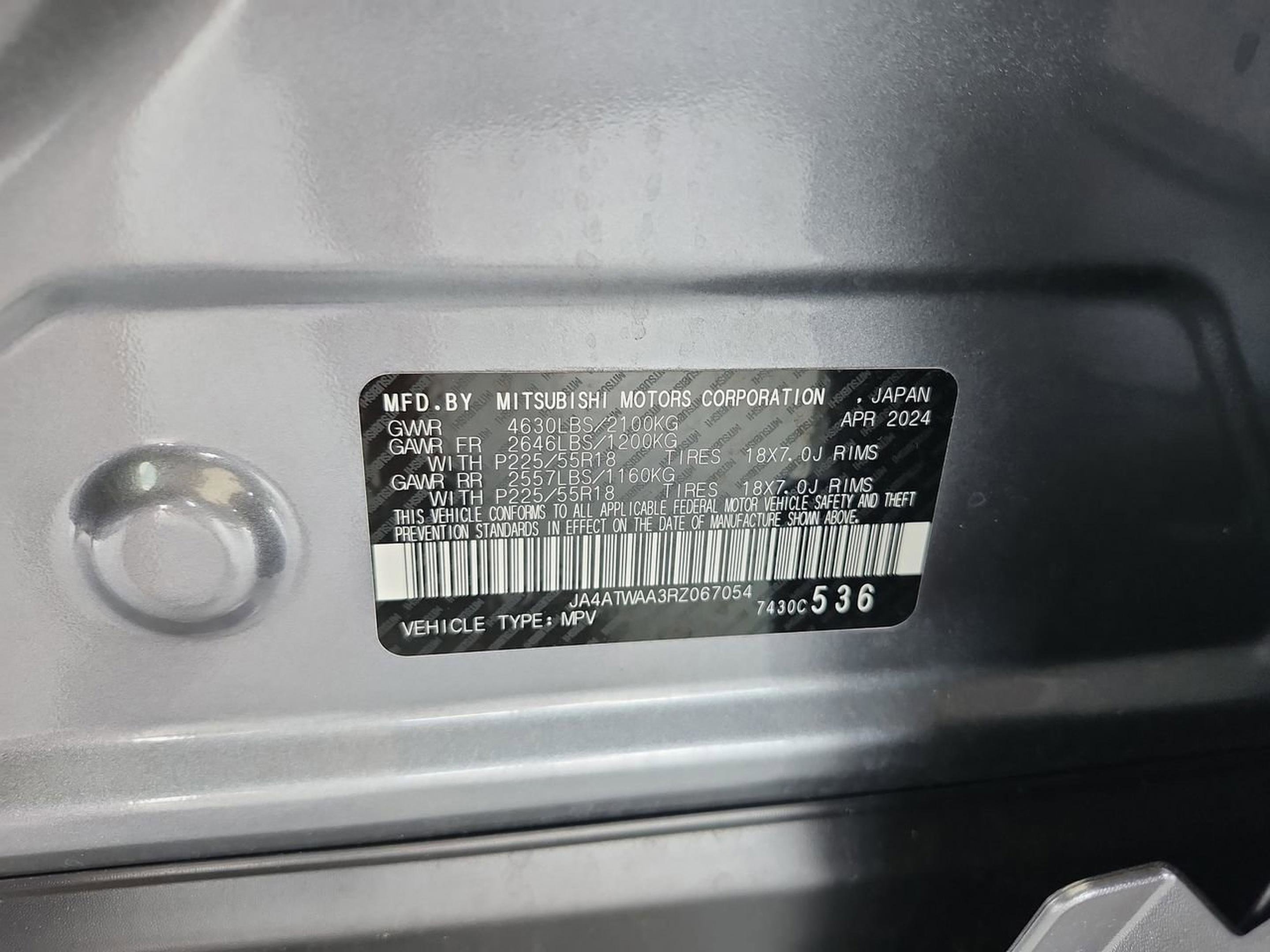 Used 2024 Mitsubishi Eclipse Cross SE image 22