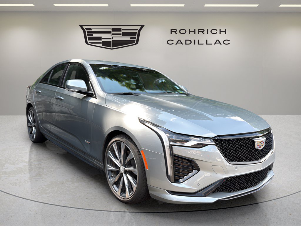 Certified 2024 Cadillac CT4 V w/ Navigation Package AWD/4WD image 3