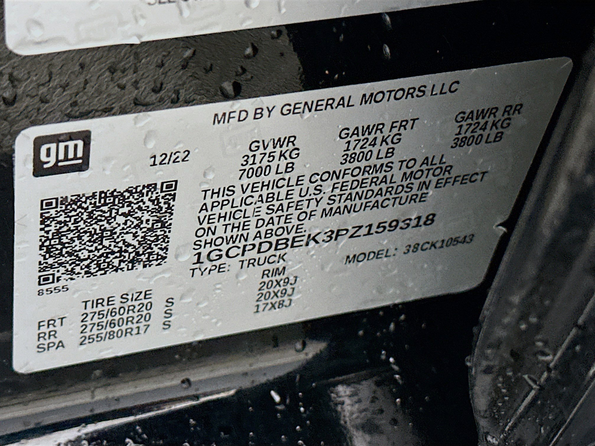 Used 2023 Chevrolet Silverado 1500 Custom w/ LPO, Dark Essentials Package image 12