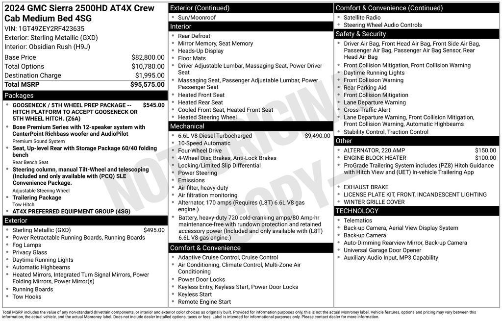 Used 2024 GMC Sierra 2500 AT4X image 31