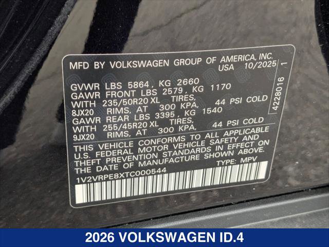 New 2026 Volkswagen ID.4 Pro S RWD image 21