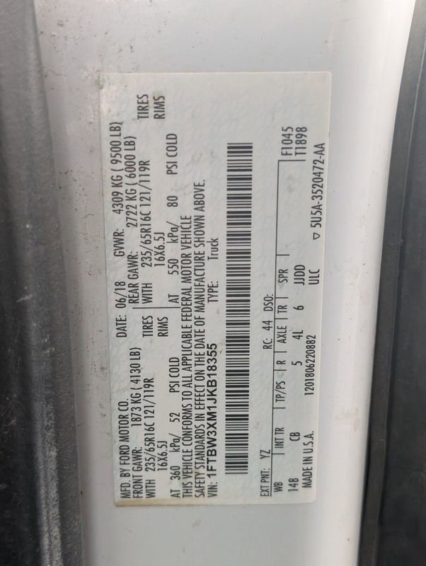 Used 2018 Ford Transit 350 148 High Roof Extended RWD image 39