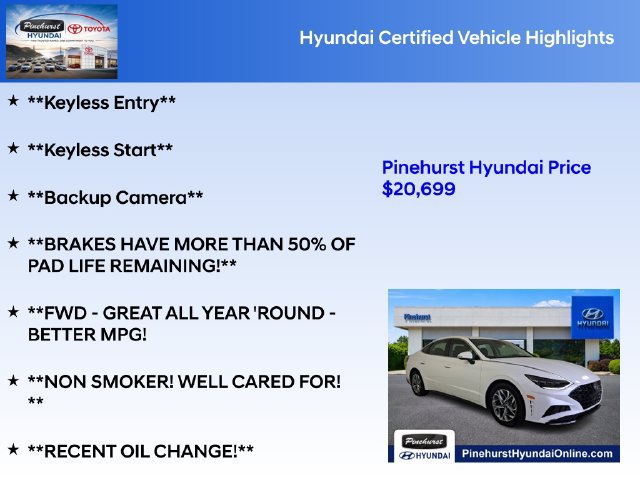 Certified 2023 Hyundai Sonata SEL FWD image 36