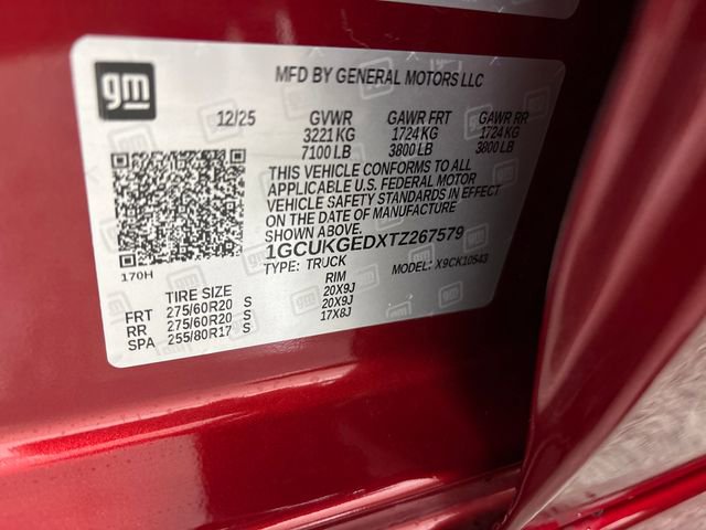 New 2026 Chevrolet Silverado 1500 LTZ w/ LTZ Premium Package image 16