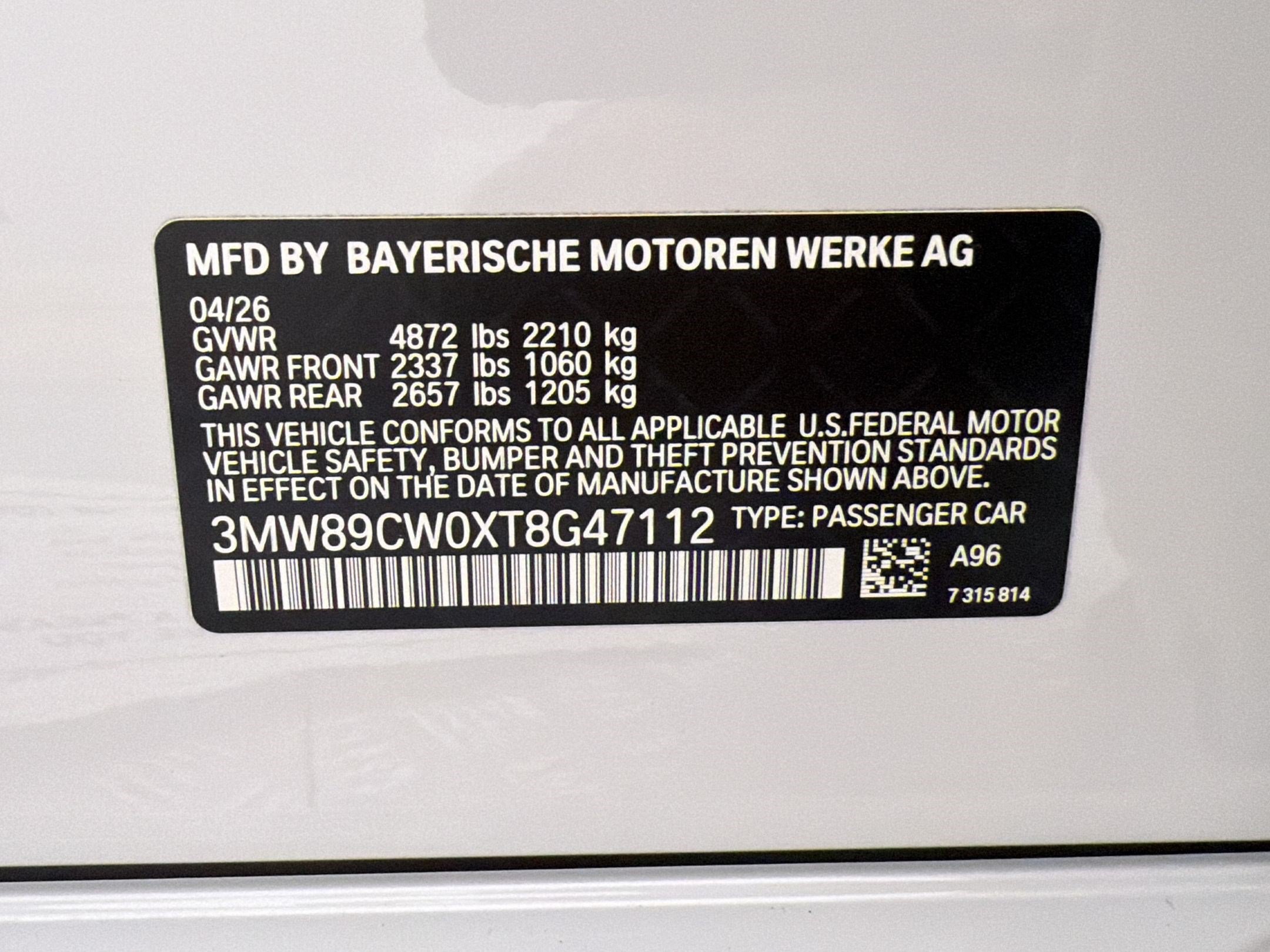 New 2026 BMW 330i xDrive Sedan w/ Premium Package AWD/4WD image 21
