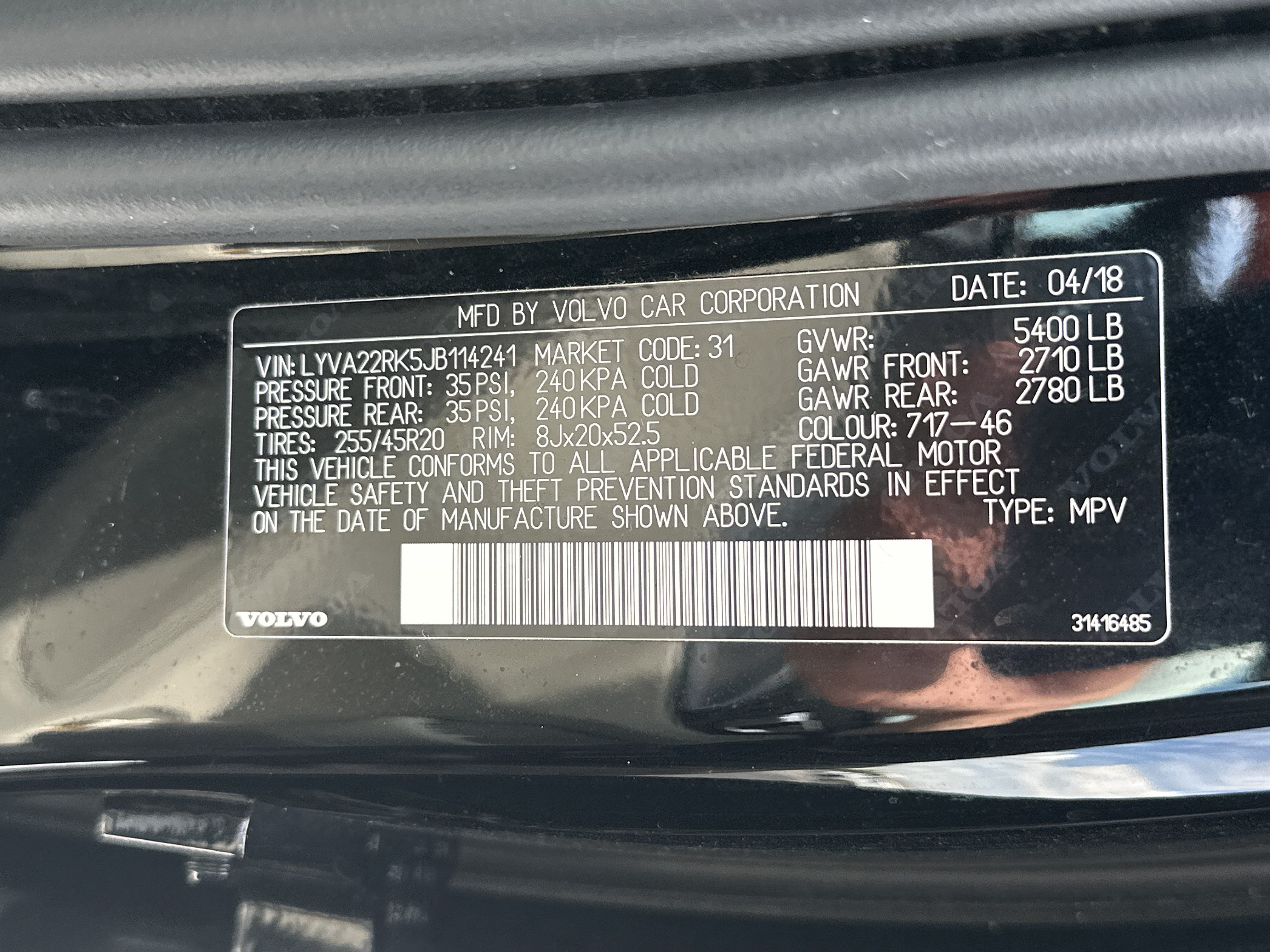 Used 2018 Volvo XC60 T6 Momentum w/ Convenience Package AWD/4WD image 35