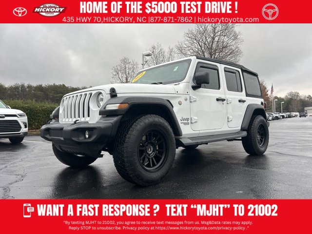 Used 2020 Jeep Wrangler Unlimited Sport S image 1
