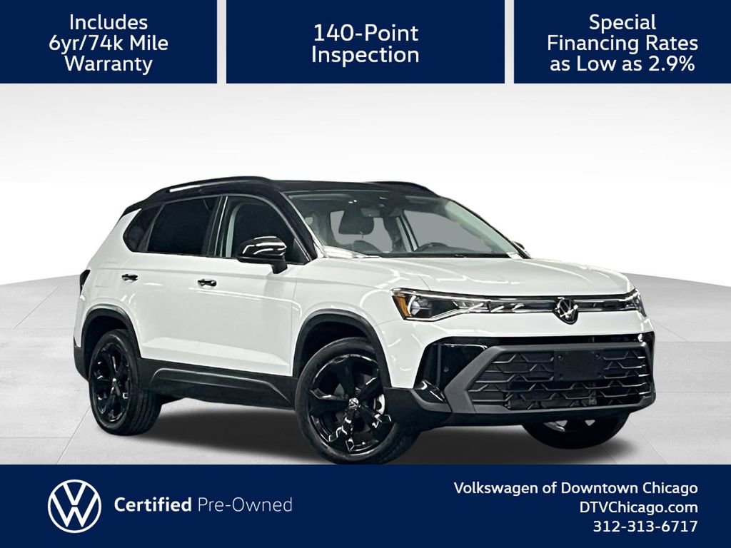 Used 2025 Volkswagen Taos SE AWD/4WD 360° Tour