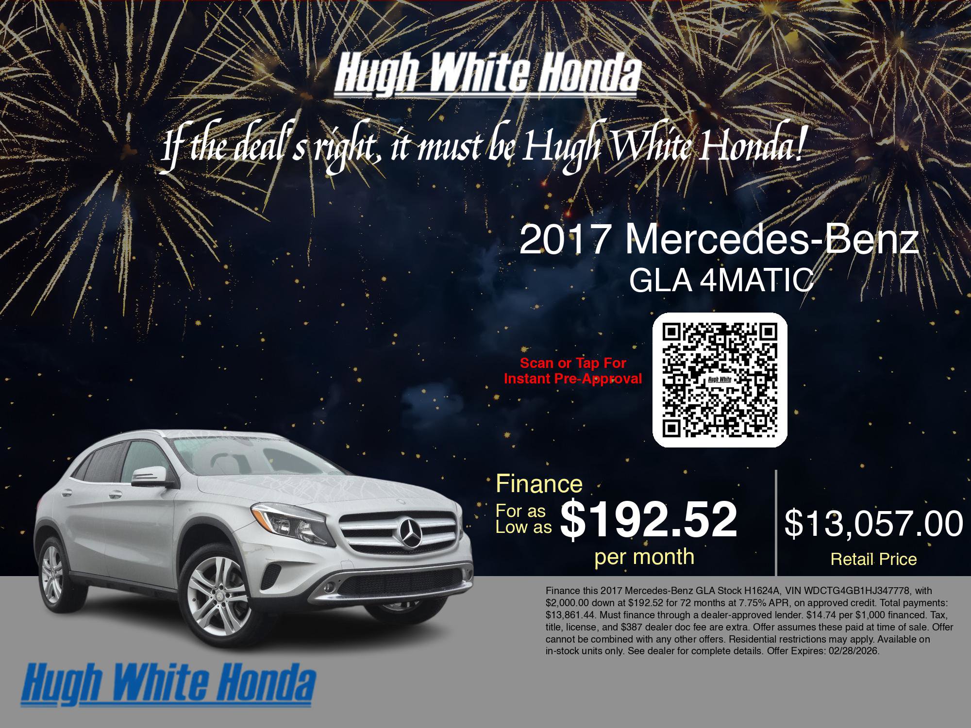 Used 2017 Mercedes-Benz GLA 250 4MATIC image 3