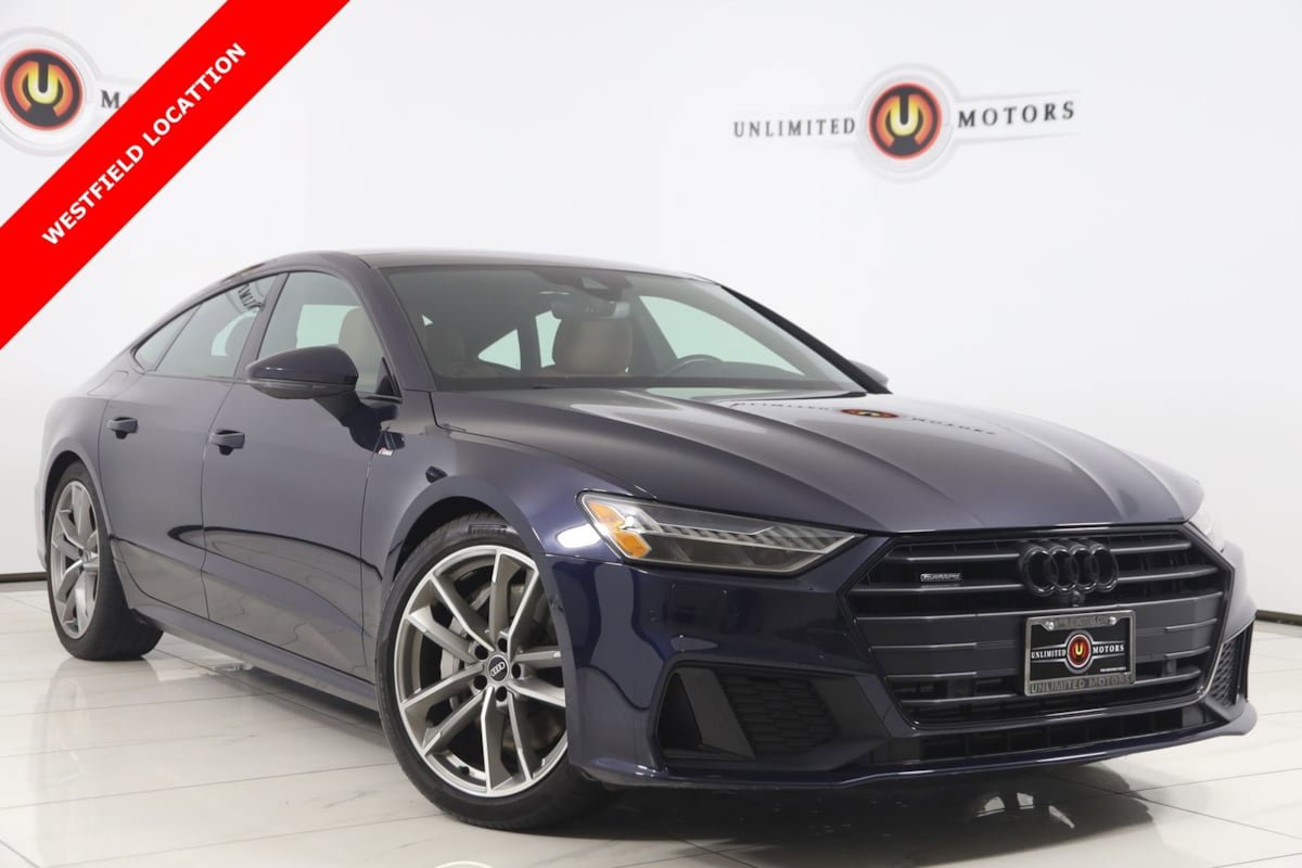 Used 2021 Audi A7 e Premium Plus w/ Black Optic Package image 1