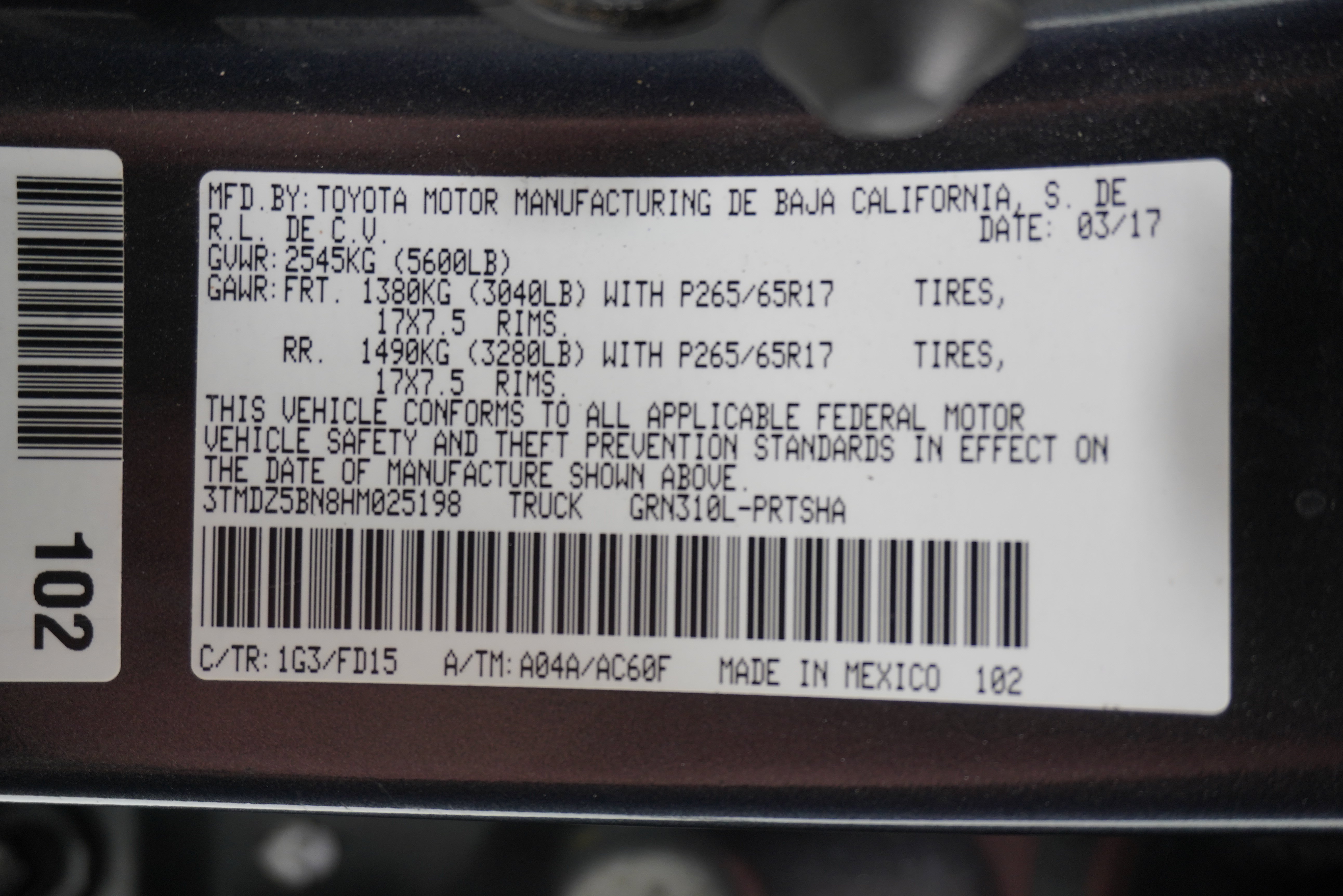 Used 2017 Toyota Tacoma TRD Sport w/ Tow Package AWD/4WD image 30