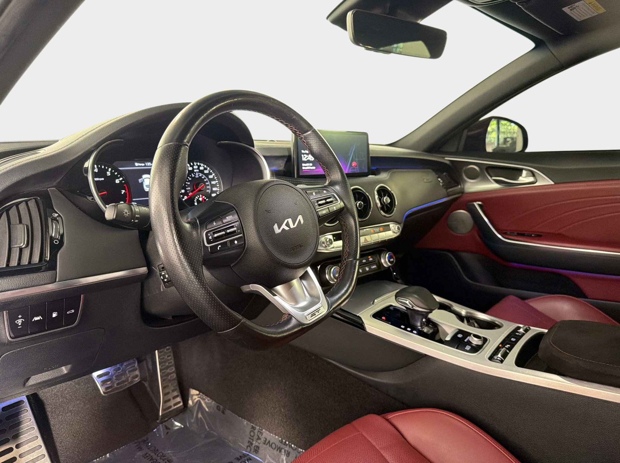 Used 2023 Kia Stinger GT2 w/ Red Interior Color Package RWD image 36