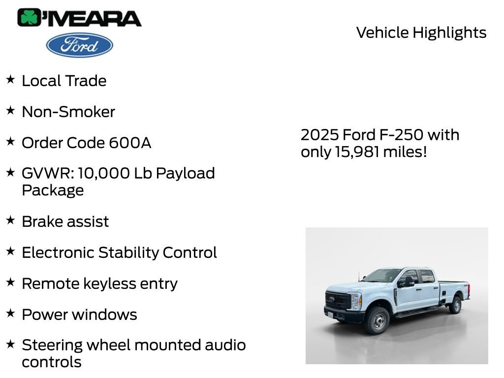 Used 2025 Ford F250 XL AWD/4WD image 7