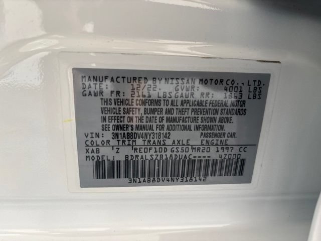 Used 2022 Nissan Sentra SR w/ SR Premium Package FWD image 19