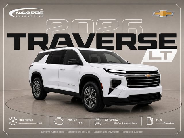 New 2026 Chevrolet Traverse LT w/ Driver Confidence Package FWD image 1