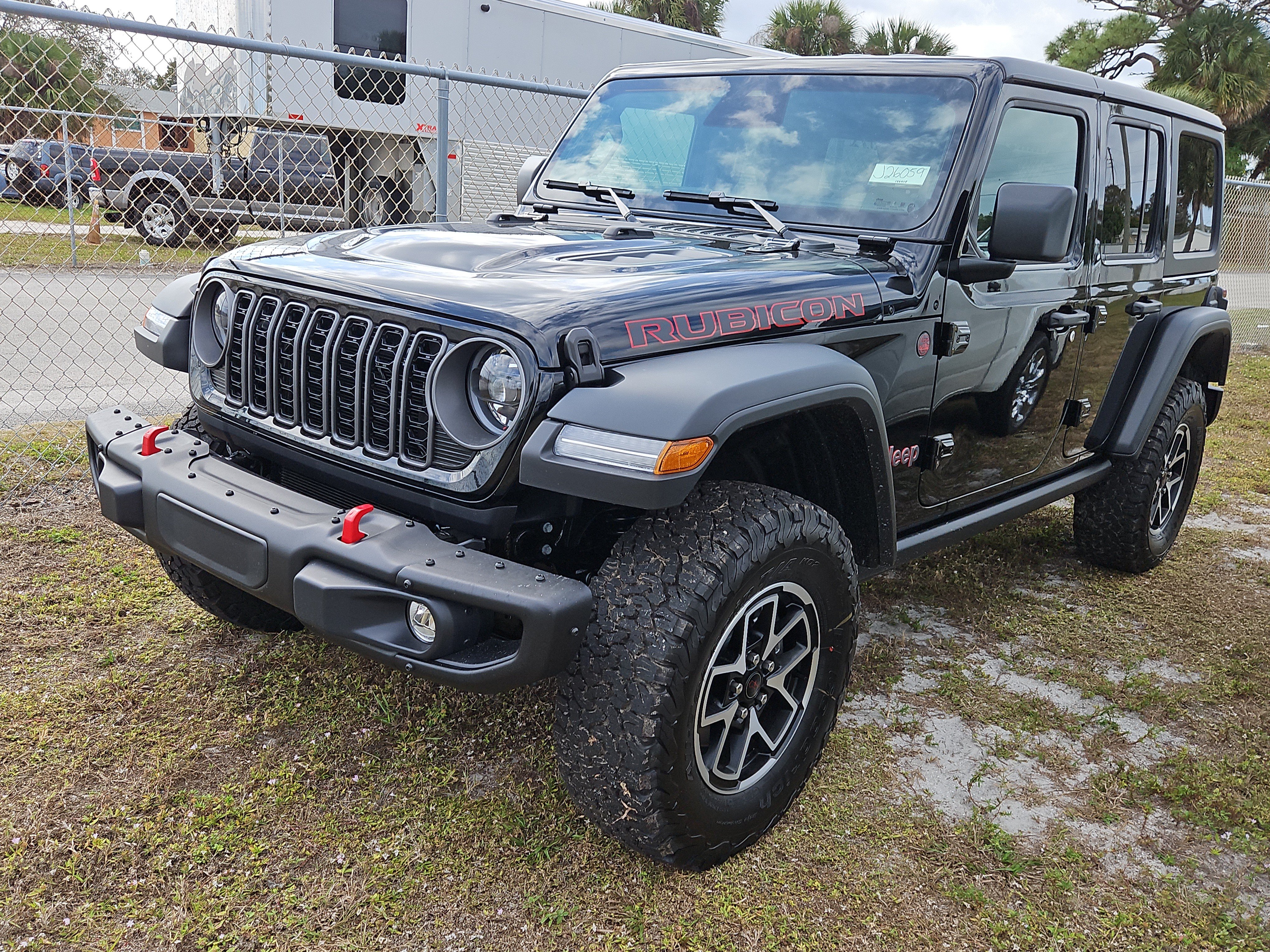 New 2026 Jeep Wrangler Unlimited Rubicon w/ Steel Bumper Group AWD/4WD image 2