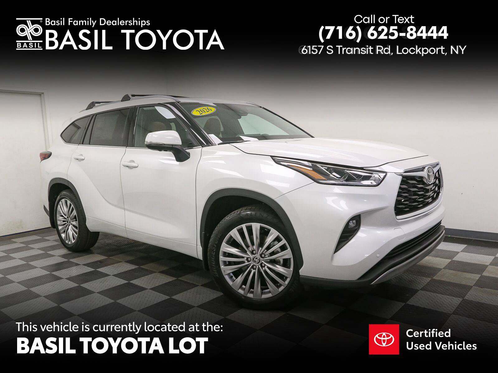 Used 2026 Toyota Highlander Platinum
