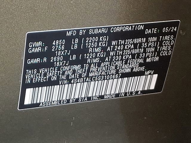 Used 2025 Subaru Outback Onyx Edition image 31