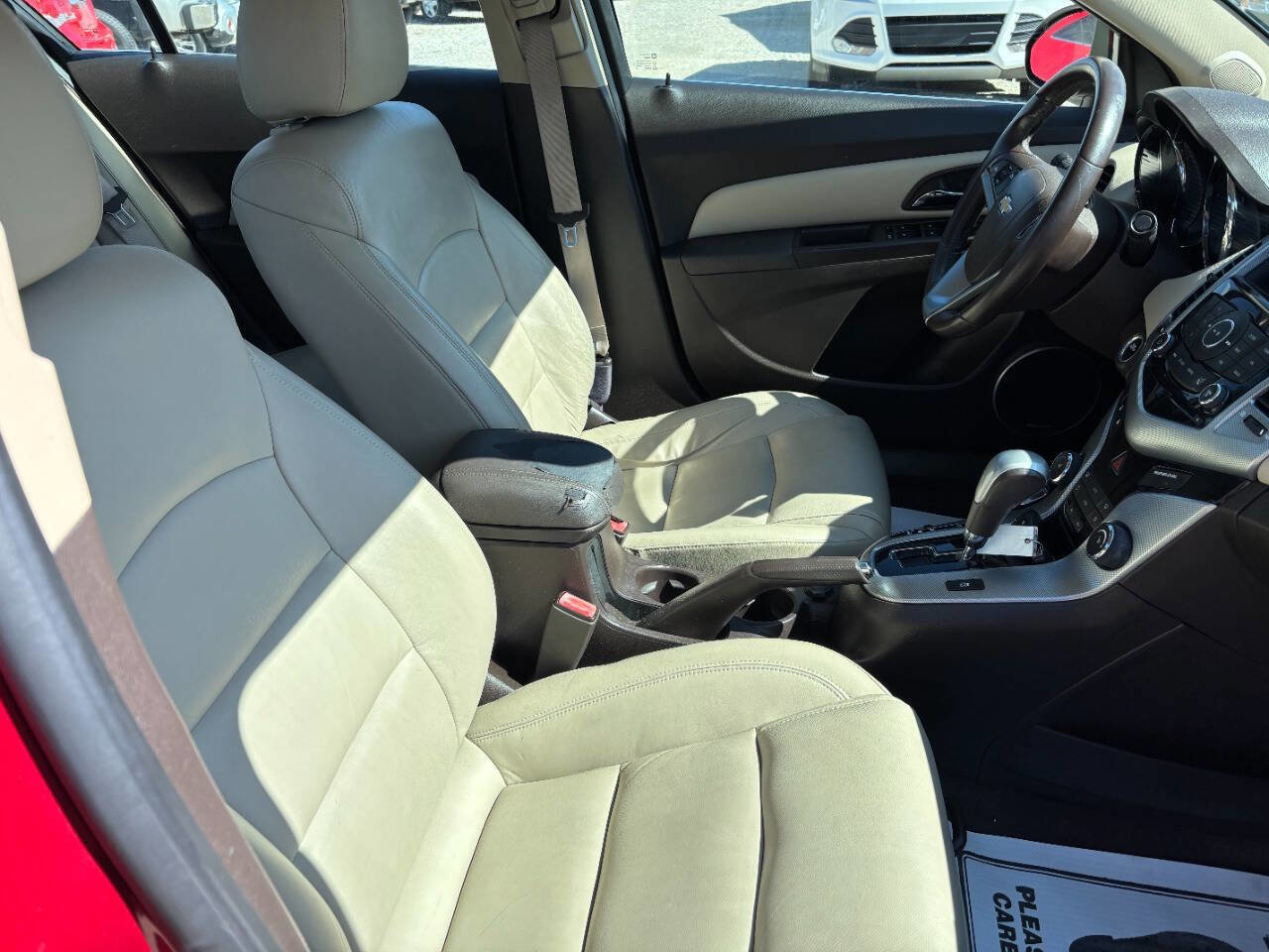 Used 2012 Chevrolet Cruze LTZ w/ RS Package FWD image 8