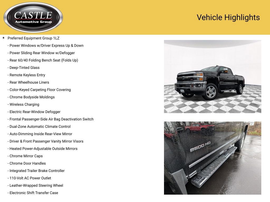 Used 2015 Chevrolet Silverado 2500 LTZ w/ LTZ Plus Package image 4