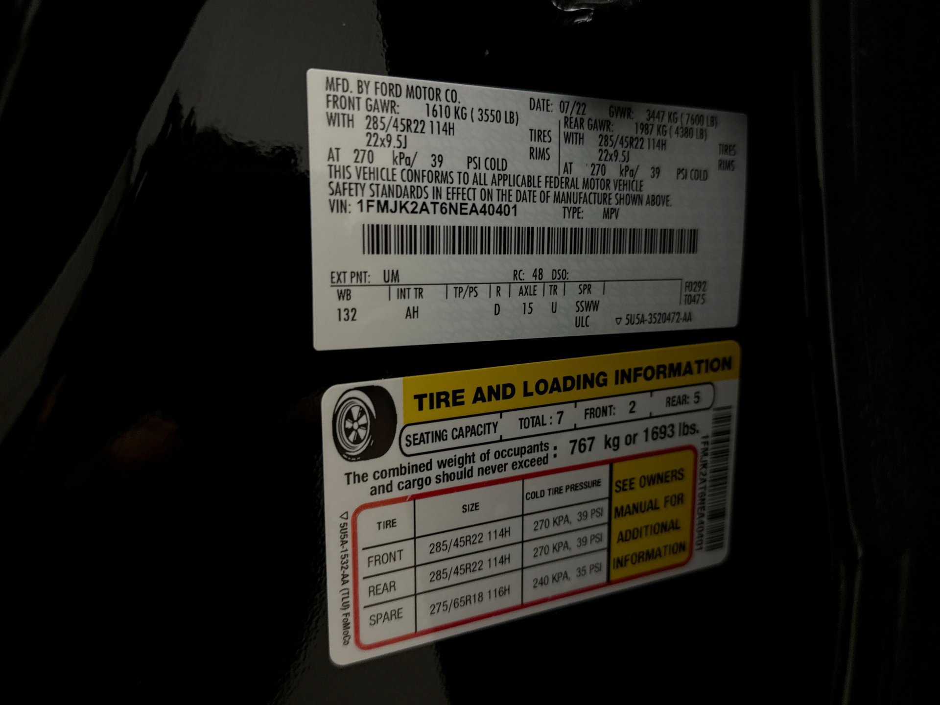 Used 2022 Ford Expedition Max Limited image 28