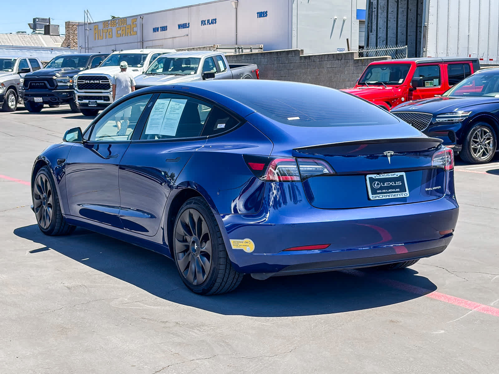 Used 2022 Tesla Model 3 Long Range AWD/4WD image 2