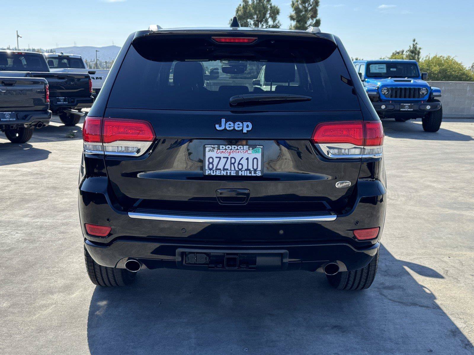Used 2021 Jeep Grand Cherokee Overland w/ Trailer Tow Group IV RWD image 5