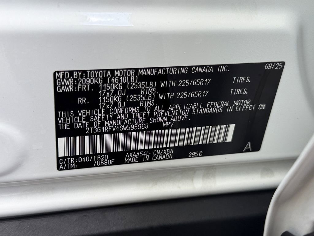 Used 2025 Toyota RAV4 LE AWD/4WD image 25