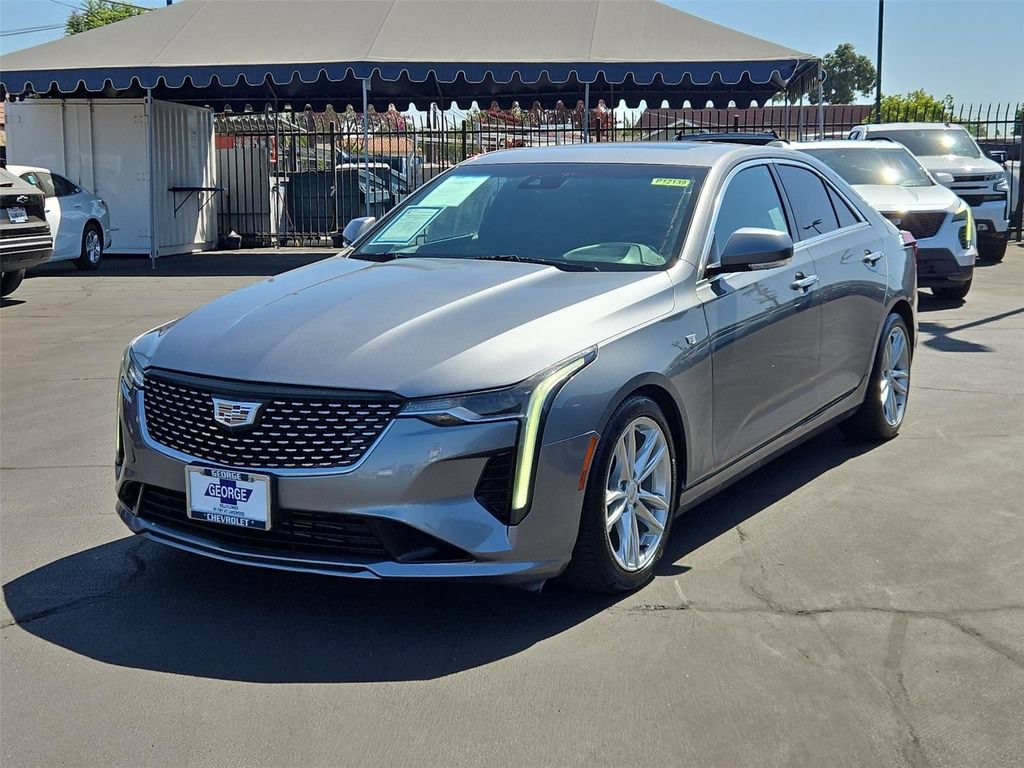 Certified 2020 Cadillac CT4 Luxury w/ Sun And Sound Package RWD image 35