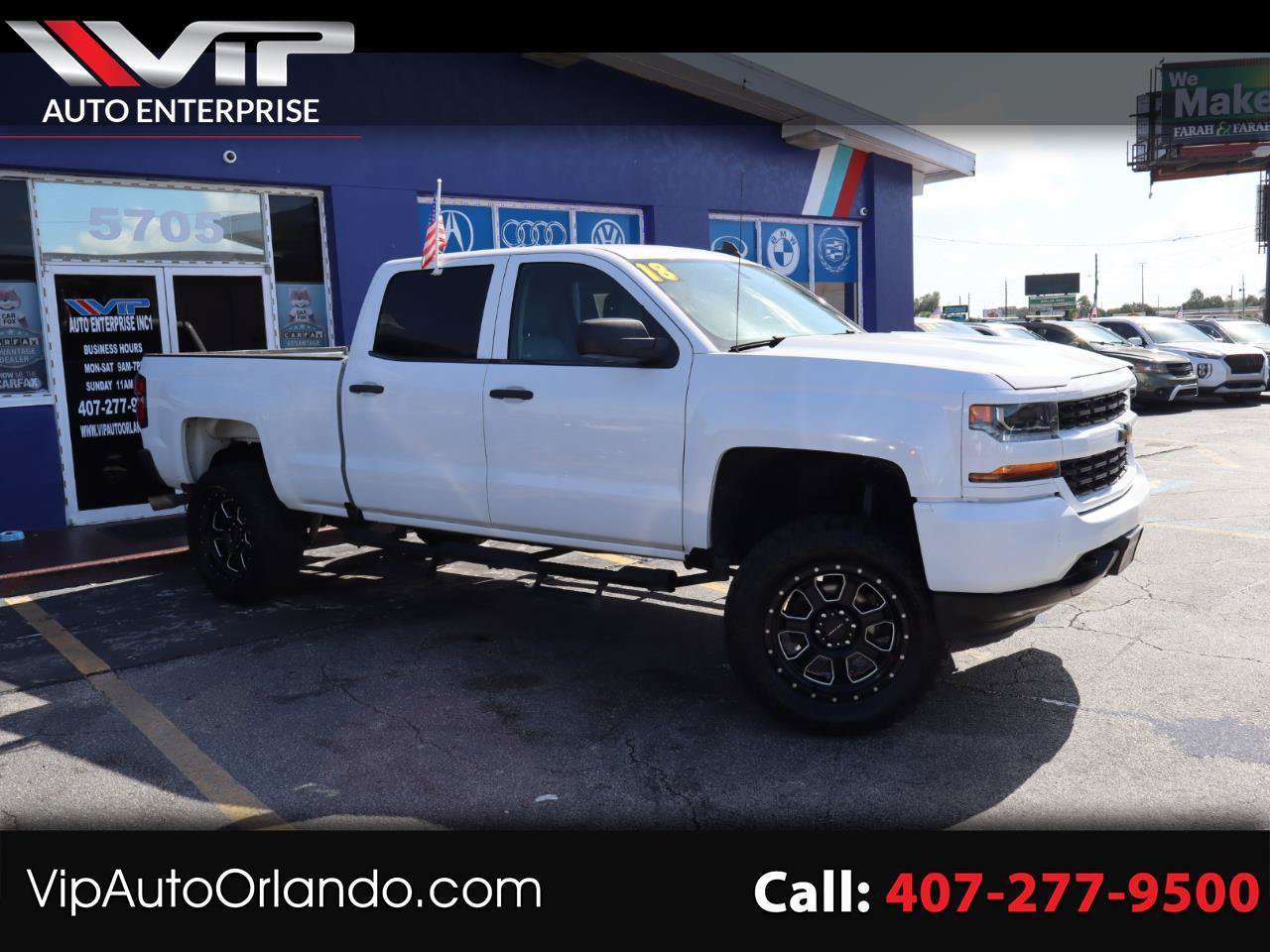 Used 2018 Chevrolet Silverado 1500 Custom w/ Custom Value Package