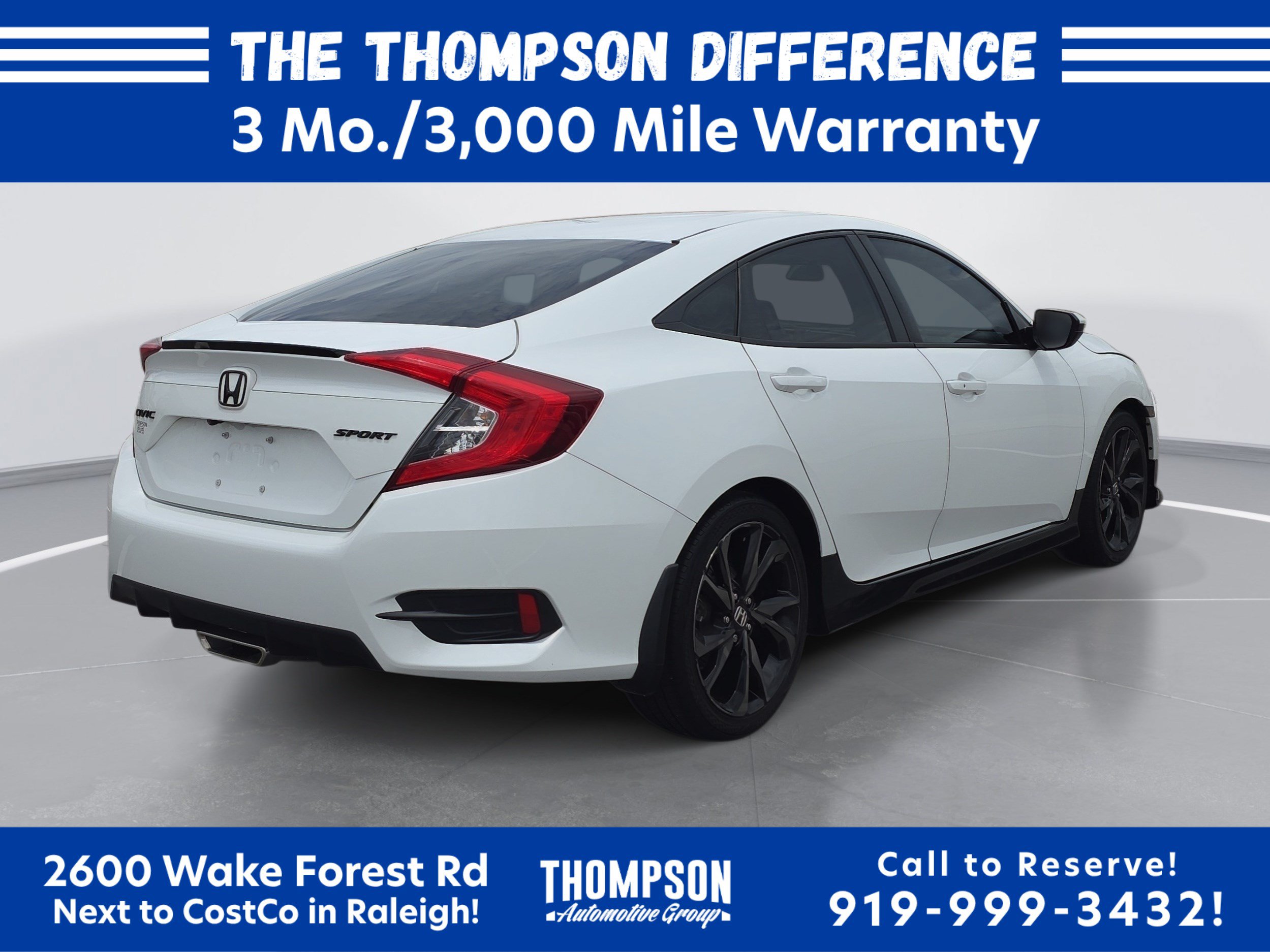 Used 2019 Honda Civic Sport image 3