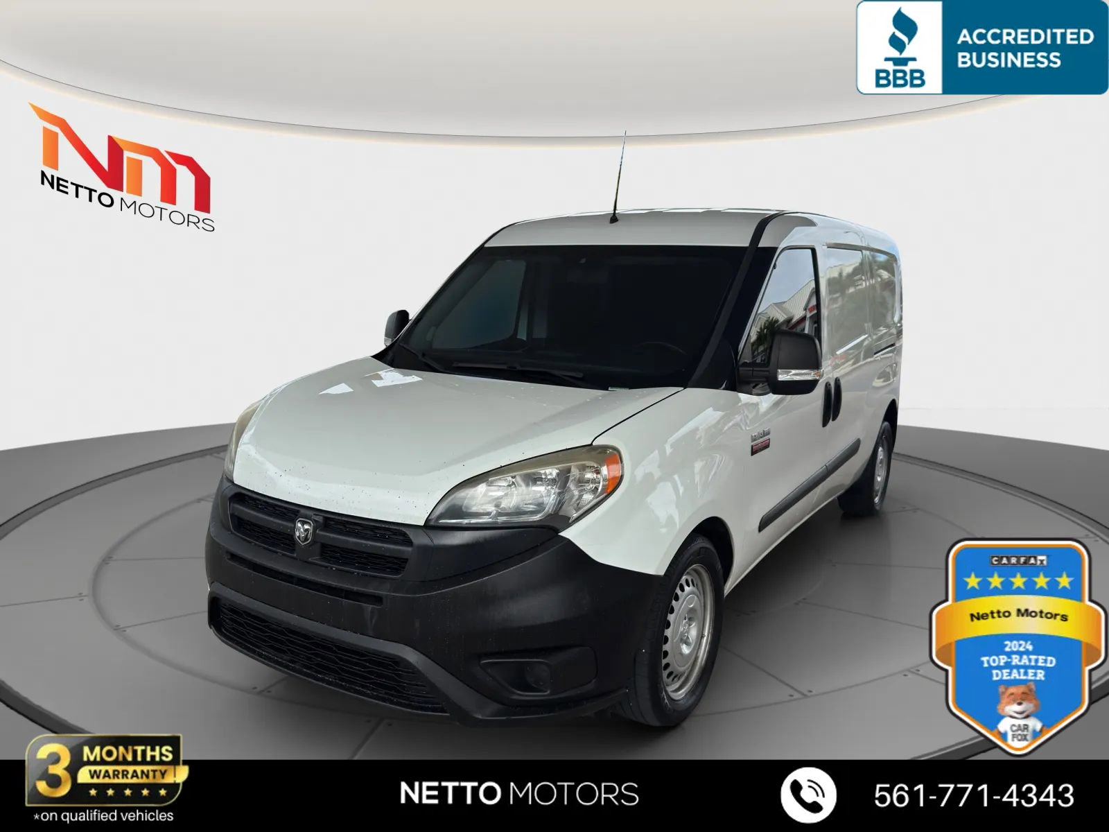 Used 2016 RAM ProMaster City Tradesman w/ Rear Back-up Camera Group image 1