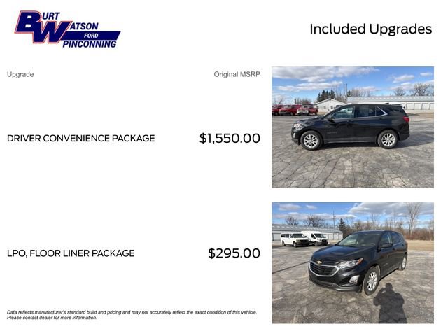 Used 2020 Chevrolet Equinox LT w/ Driver Convenience Package image 3