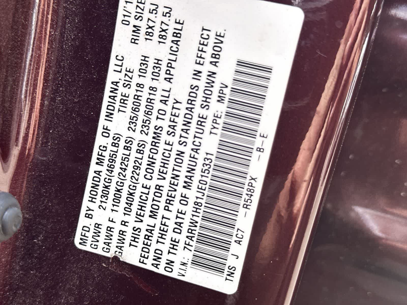 Used 2018 Honda CR-V EX-L image 25