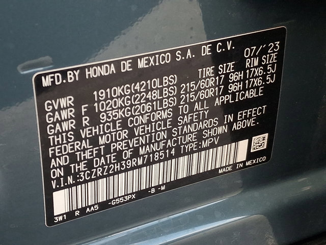 Used 2024 Honda HR-V LX image 26