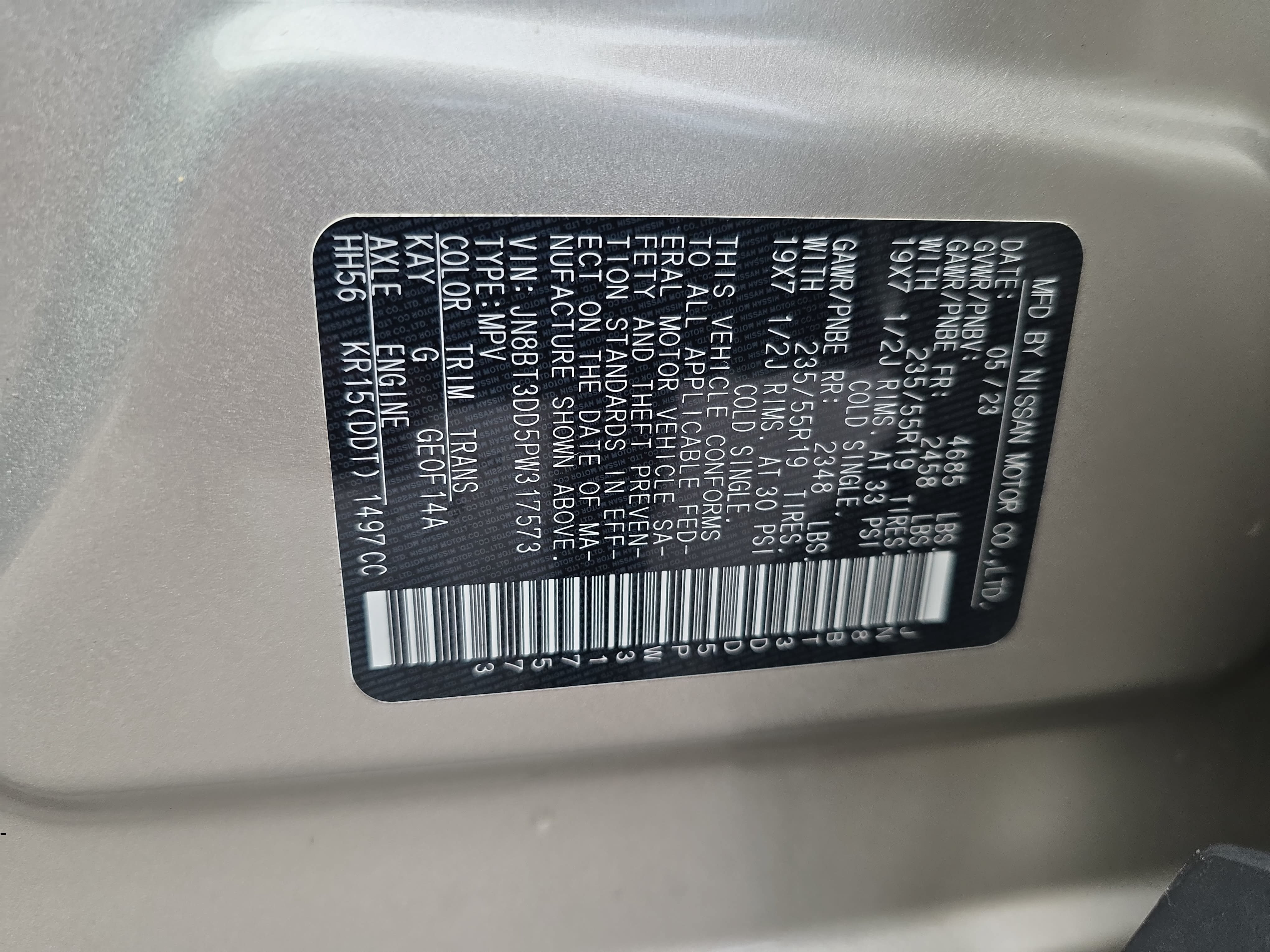 Used 2023 Nissan Rogue Platinum w/ Platinum Premium Package AWD/4WD image 36