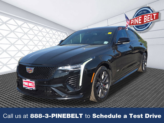 Certified 2022 Cadillac CT4 V w/ Navigation Package AWD/4WD image 1