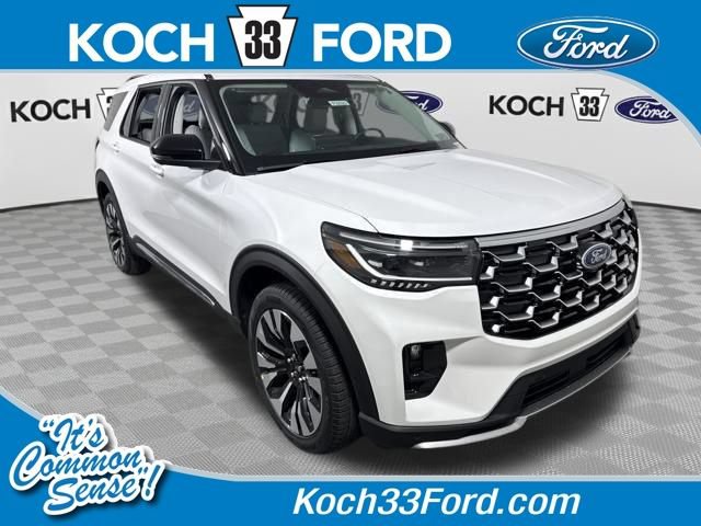 New 2026 Ford Explorer Platinum w/ LUX Leather Package AWD/4WD 360° Tour