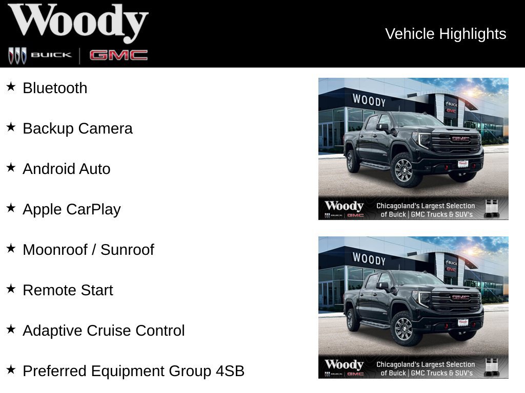 New 2026 GMC Sierra 1500 AT4 w/ AT4 Premium Package AWD/4WD image 3