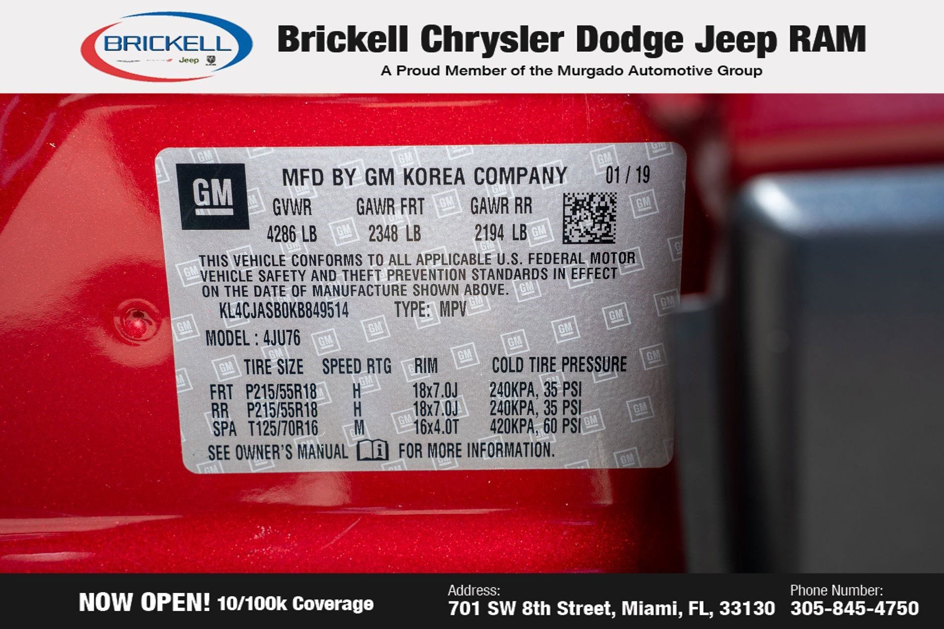 Used 2019 Buick Encore Preferred image 39