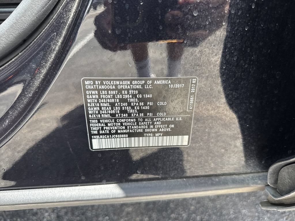 Used 2018 Volkswagen Atlas SE AWD/4WD image 29