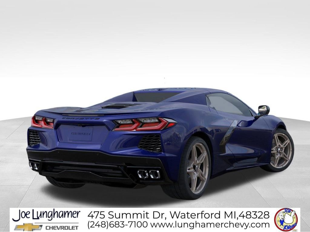 New 2026 Chevrolet Corvette Stingray Convertible w/ Z51 Performance Package RWD image 4