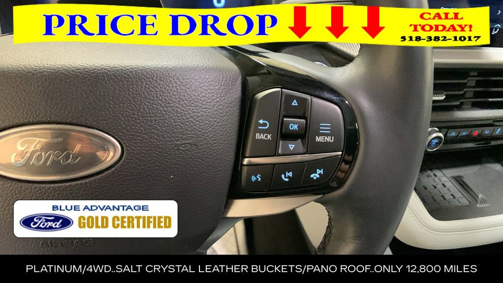 Certified 2025 Ford Explorer Platinum w/ LUX Leather Package AWD/4WD image 41