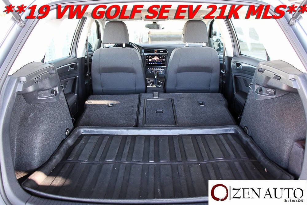 Used 2019 Volkswagen e-Golf SE w/ Driver Assistance Package image 34